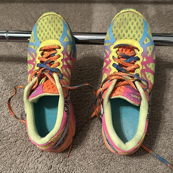 ASICS multi bright color sneakers - Picture 3 of 5